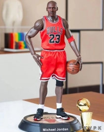 23号乔丹1/6兵人12寸手办湖人队NBA篮球超可动模型玩具摆件